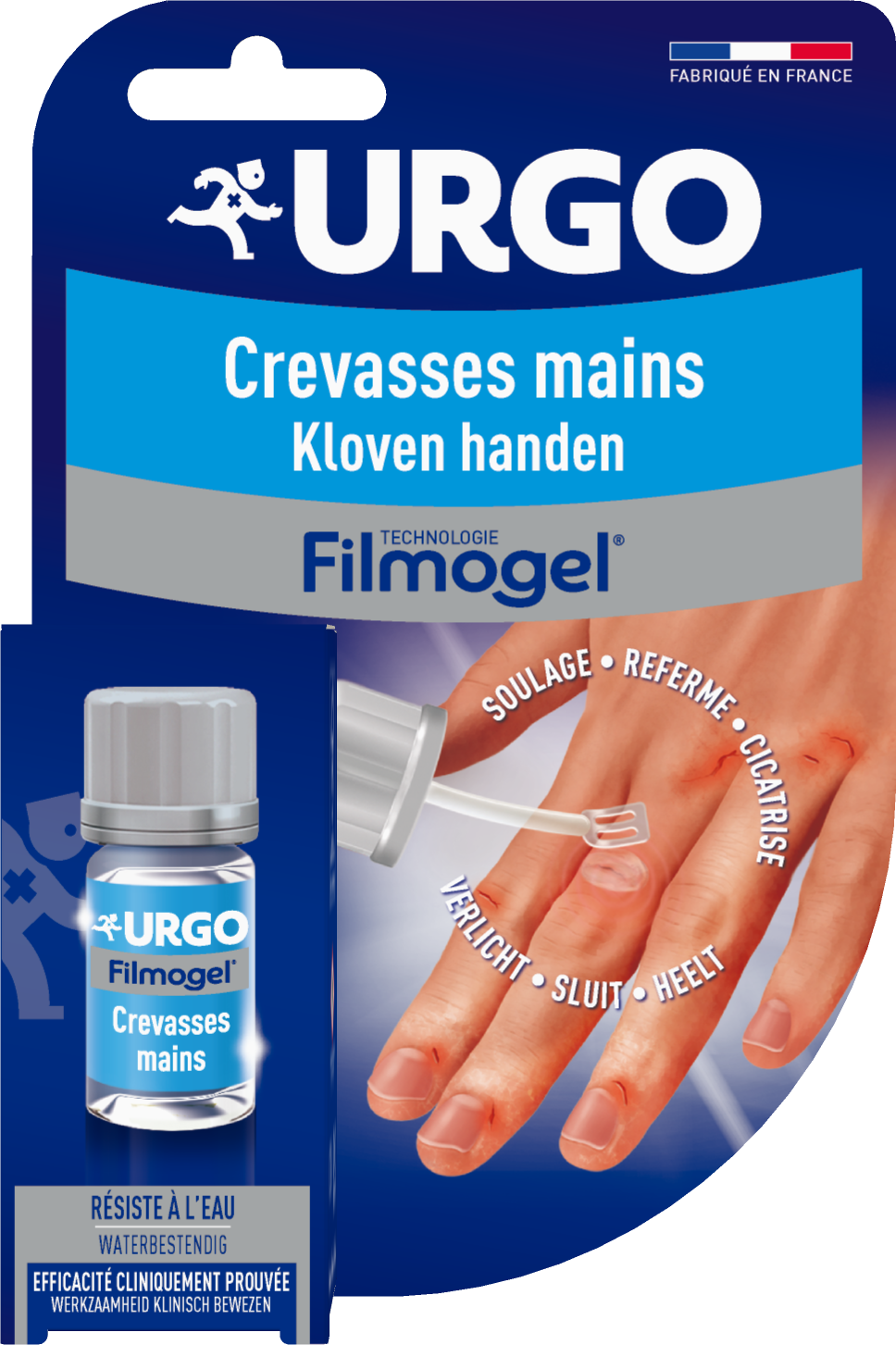image Filmogel® Crevasses Mains Flacon de 3,25 ml (12 pdts)