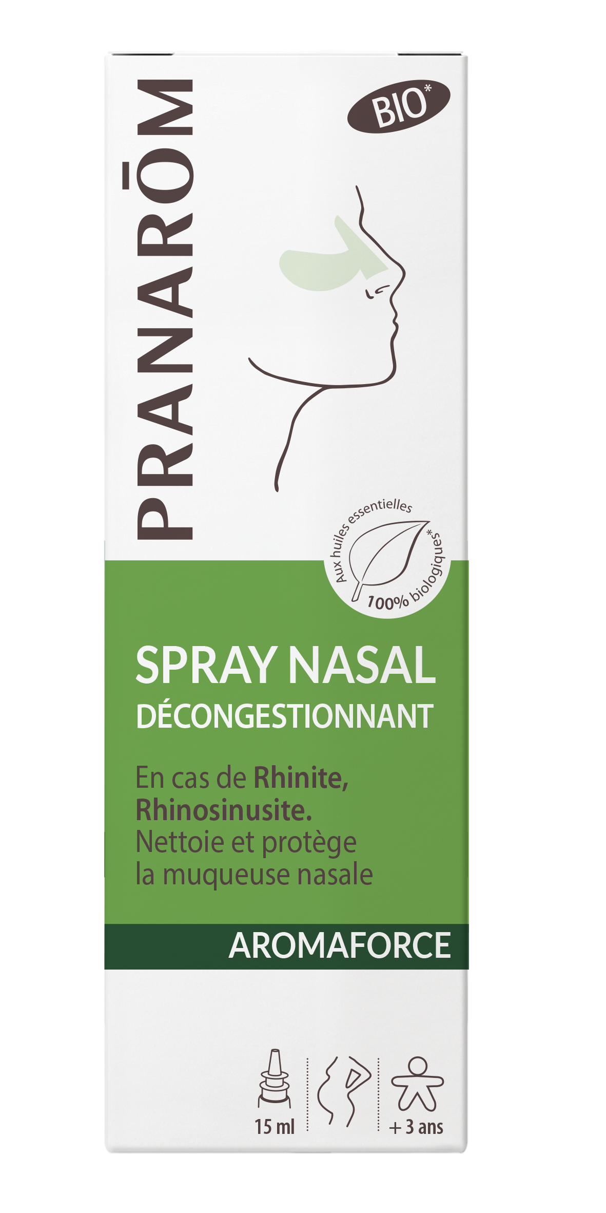 image Aromaforce Spray Nasal Décongestionnant (12 prdts)
